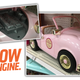 Illustration for article titled This Very Pink Toy Ride-On Car Has A Surprisingly Specific Engine Design